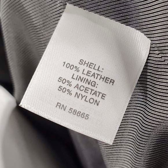 Classiques Entier Brown Gray Leather Jacket - Picture 6 of 9